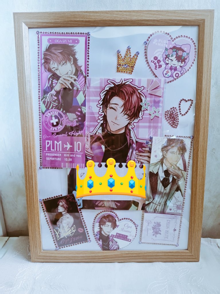 raito_snas's tweet photo. 壁に飾る用にデコデコ💎 https://t.co/YVPSGtDTdH