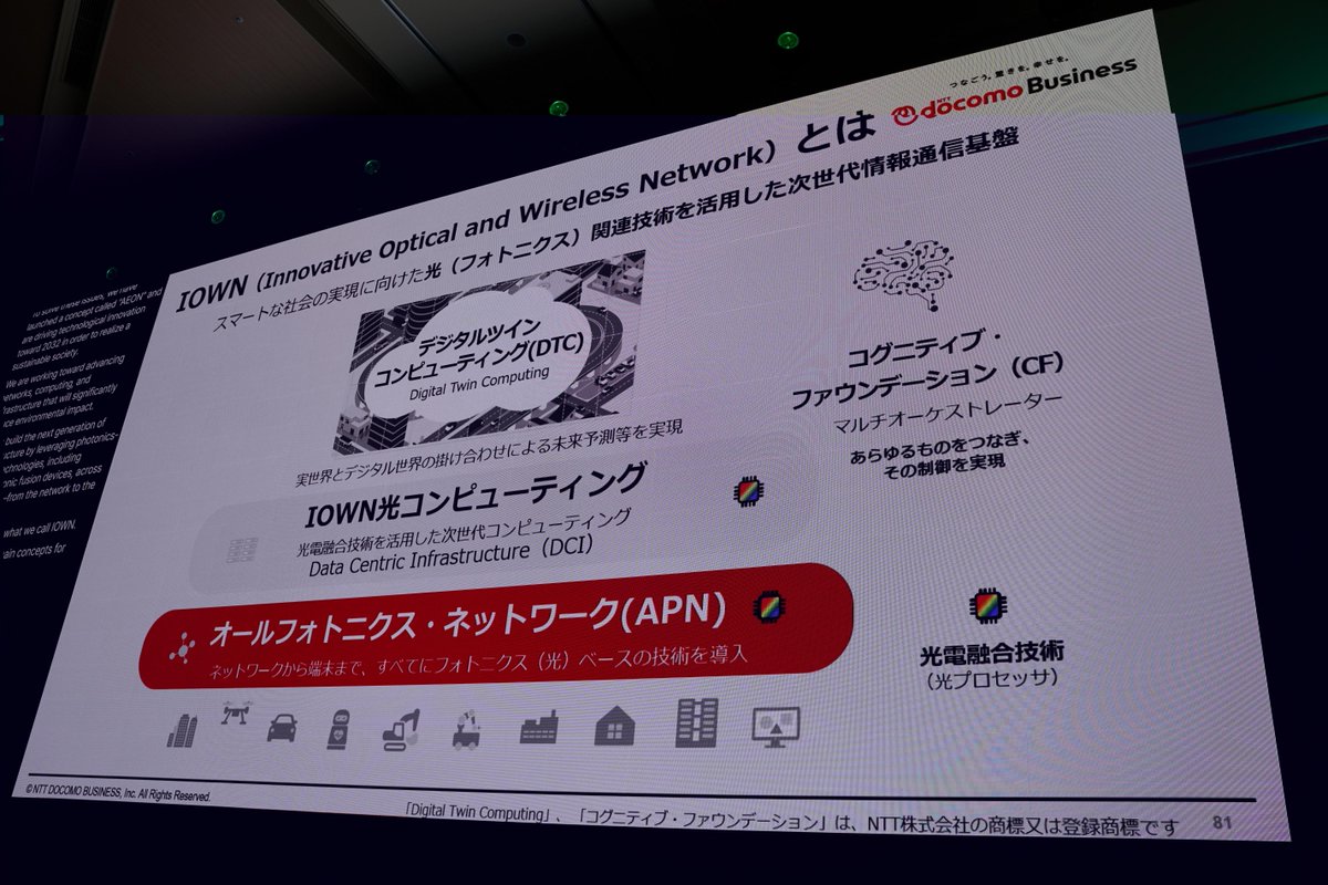 F5Japan's tweet photo. 「AIアプリの利用者体感とレジリエンシーを向上する、AI Grid環境での広域分散推論への挑戦」セッションにて、AI向けインフラの特徴と要件・課題、課題解決のためにNTTドコモビジネス様が取り組まれている「IOWN」について解説しています。
#AppWorld2026 #AppWorldTokyo #AIアプリ #AIインフラ https://t.co/MxmHvfQiOL