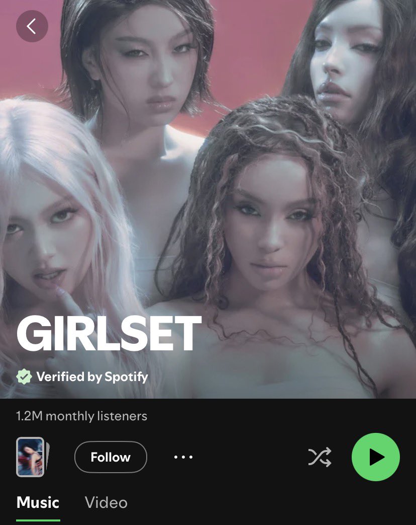 pinkyxup's tweet photo. the numbers are right there... what exactly is katseye "supposed to be doing" when they're already pulling 32M listeners while your faves are hard stuck at 1M? 😭 https://t.co/rLJKEMsApd