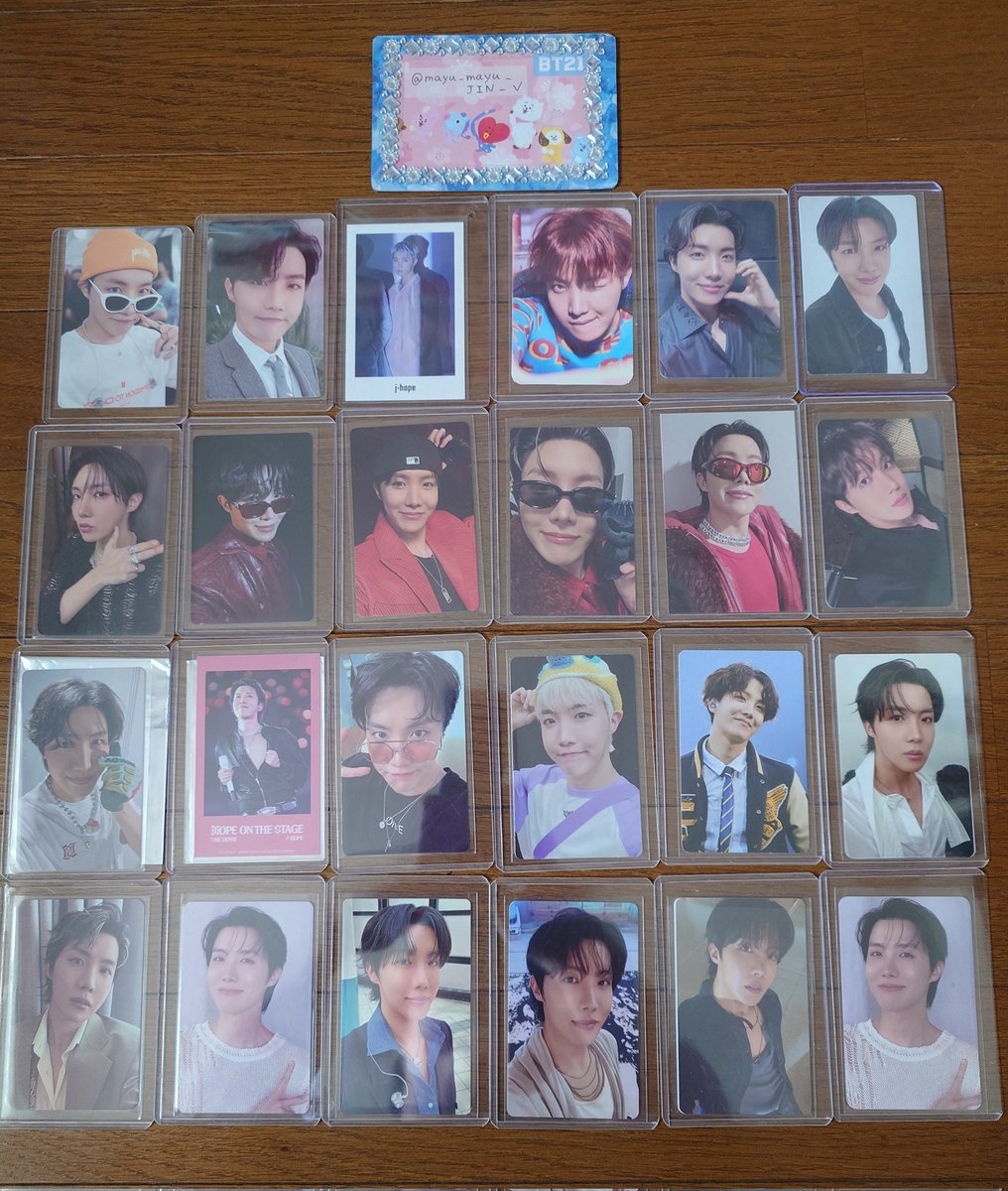 mayu_mayu_JIN_V's tweet photo. BTS 交換希望
譲)🐨🐿️🐱🐥🐰or買取
求)未所持🐹※固ポスト参照
·基本トレカを求めています！！
·未所持トレカは買取も検討致しますので、希望金額ご提示下さい🙇‍♀️

交換可能なものございましたら、よろしくお願い致します🙇‍♀️
#BTS交換　#BTS買取 https://t.co/ZqExAakP44