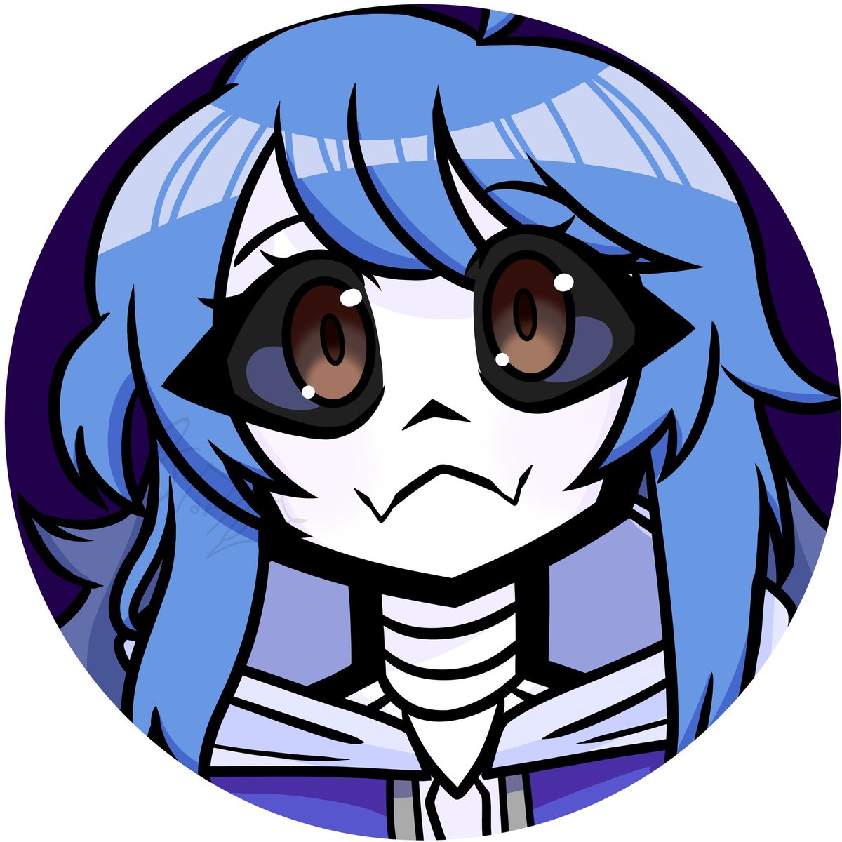 BerryDear226199's tweet photo. @Zvolent_Akiron Ella es Angel , es una lamia esqueleto , tiene ojos color avellana ( ella usa magia azul semitransparente para aser su piel como la cola y lo que hay debajo de la ropa , es algo antigua pero la aprecio mucho) (*la descripción es solo por si hay dudas*) https://t.co/tl5Q6sbH7i