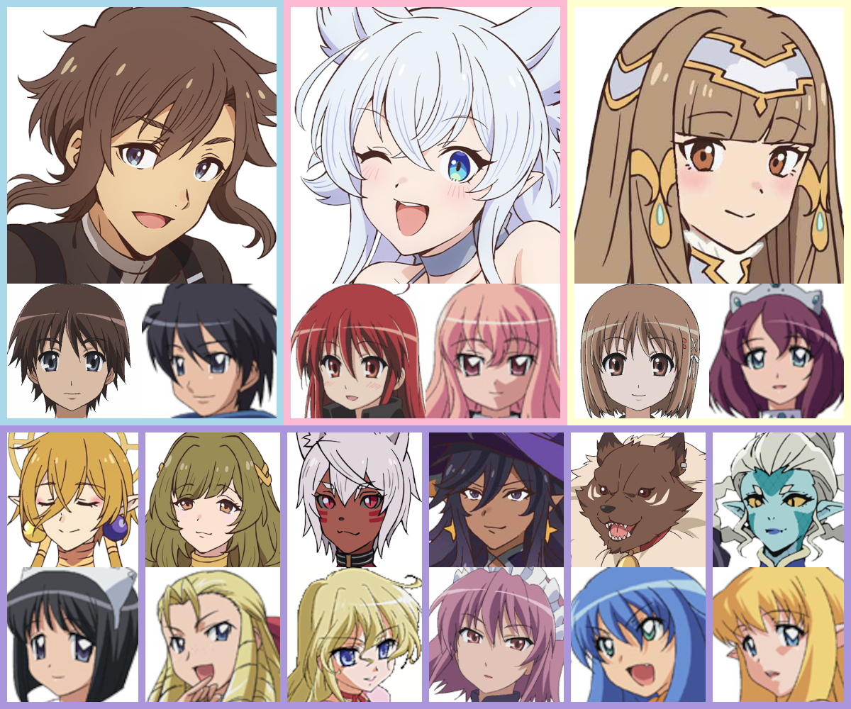 TetoraRide's tweet photo. TVアニメ『Lv2チート』の主な声優陣は、
『灼眼のシャナ』と『ゼロの使い魔』
からの共演者が勢ぞろいしている。

画像左上から日野聡、釘宮理恵、川澄綾子、
堀江由衣、高橋美佳子、田村ゆかり、
伊藤静、井口裕香、能登麻美子(敬称略)。 https://t.co/WTtgQu9KGO