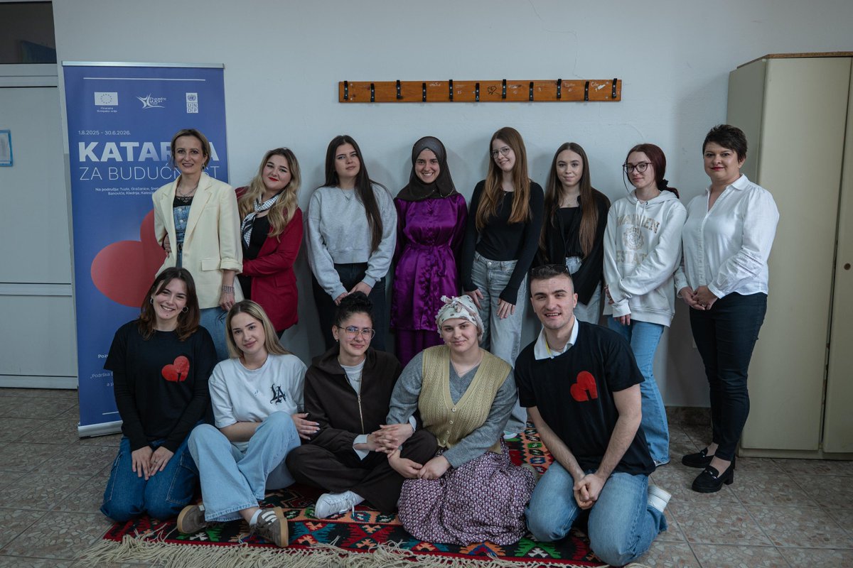 UNDPBiH's tweet photo. Commemorating the Srebrenica genocide is about learning, dialogue and responsibility.

Through the “Catharsis for the Future” project, over 2,500 young people engaged in understanding the past through facts and art.

🔗 https://t.co/tOvGHN6TFj https://t.co/21fs1gZNPk