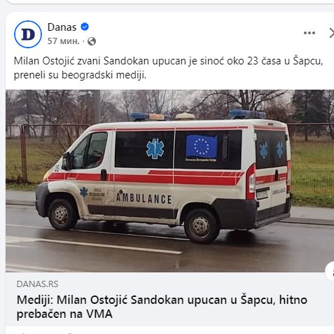 SrdjanPrekovic2's tweet photo. Sta ti je istaknuti clan,odmah i hitno na VMA ,a vi umirite ko kerovi po cekaonicama, mora cuvar cacilenda da se zbrine kvalitetno. 
Nije bilo murije smrdljive da ga stiti,popio metak,to moze da se kurci samo na golorukim gradjanima,na prvoj prelamaci bi se zakotrljao kao zec.😏 https://t.co/yiIhiWdYX3