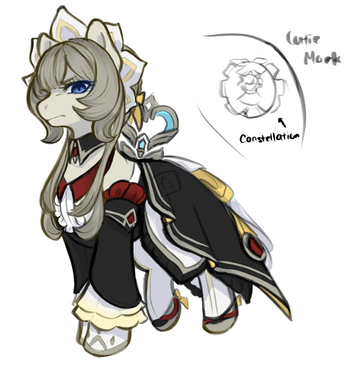 CementToe's tweet photo. she’s 100% an earth pony
#Sandrone #GenshinImpact https://t.co/9E1aoGeo85