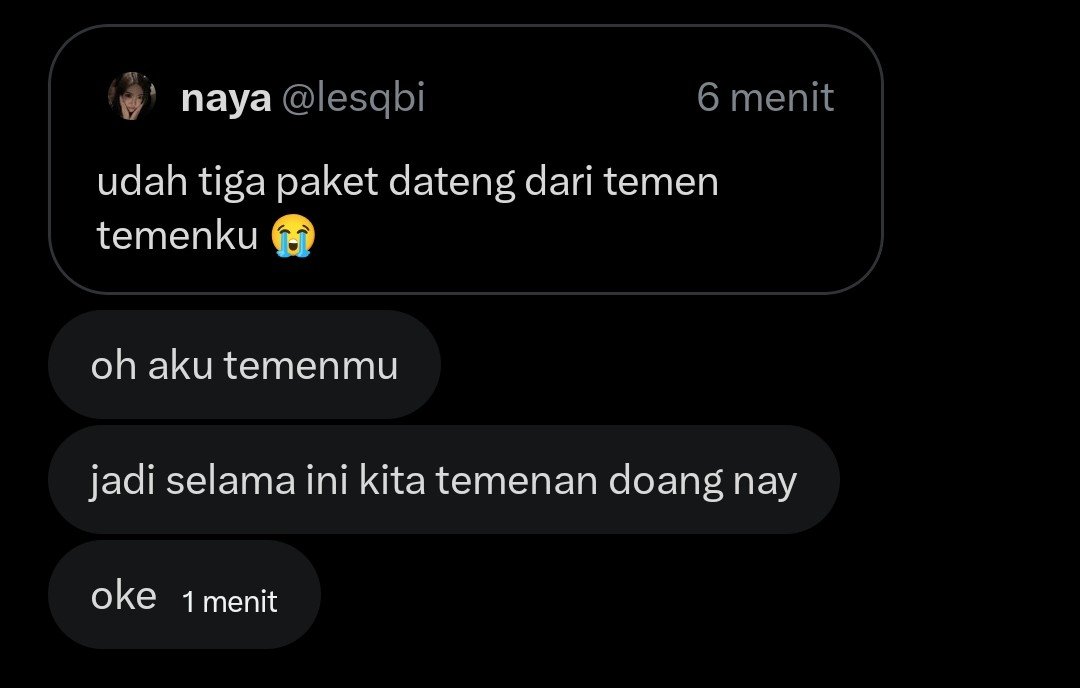 lesqbi's tweet photo. dan dari cewekkuu @insanznity_ 😚 https://t.co/Mwb4Eo6dl8