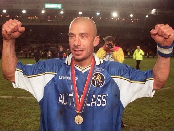 TheBlueLampCFC's tweet photo. CHELSEA REWIND: Remembering Chelsea legend Gianluca Vialli today on what would have been his birthday. 💙

🏆🏆 F.A Cup
🏆 League Cup
🏆 Cup Winners' Cup
🏆 Super Cup

Never forgotten. #Legend #ForzaVialli 🇮🇹 https://t.co/syLIhpc2F2