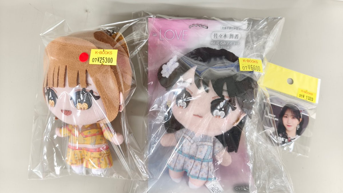 入荷情報】 =LOVE(イコラブ) ぬいぐるみマスコット(6周年衣装) 缶