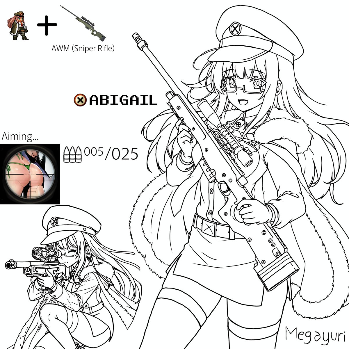 MegaYuri5's tweet photo. "Abigail + AWM" ✍🏻

More drawing Metal Slug Attack #artmoots (6)

#メタルスラッグ #drawing #MetalSlug #MetalSlug30th #MSAR https://t.co/rdqVnftaFJ