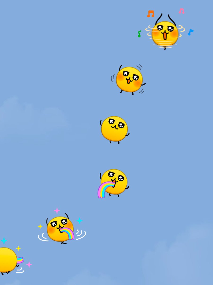 emoji_no_ko's tweet photo. 🎶‹‹🟡››  ✨🌈✨ https://t.co/ETBs2ntPUY