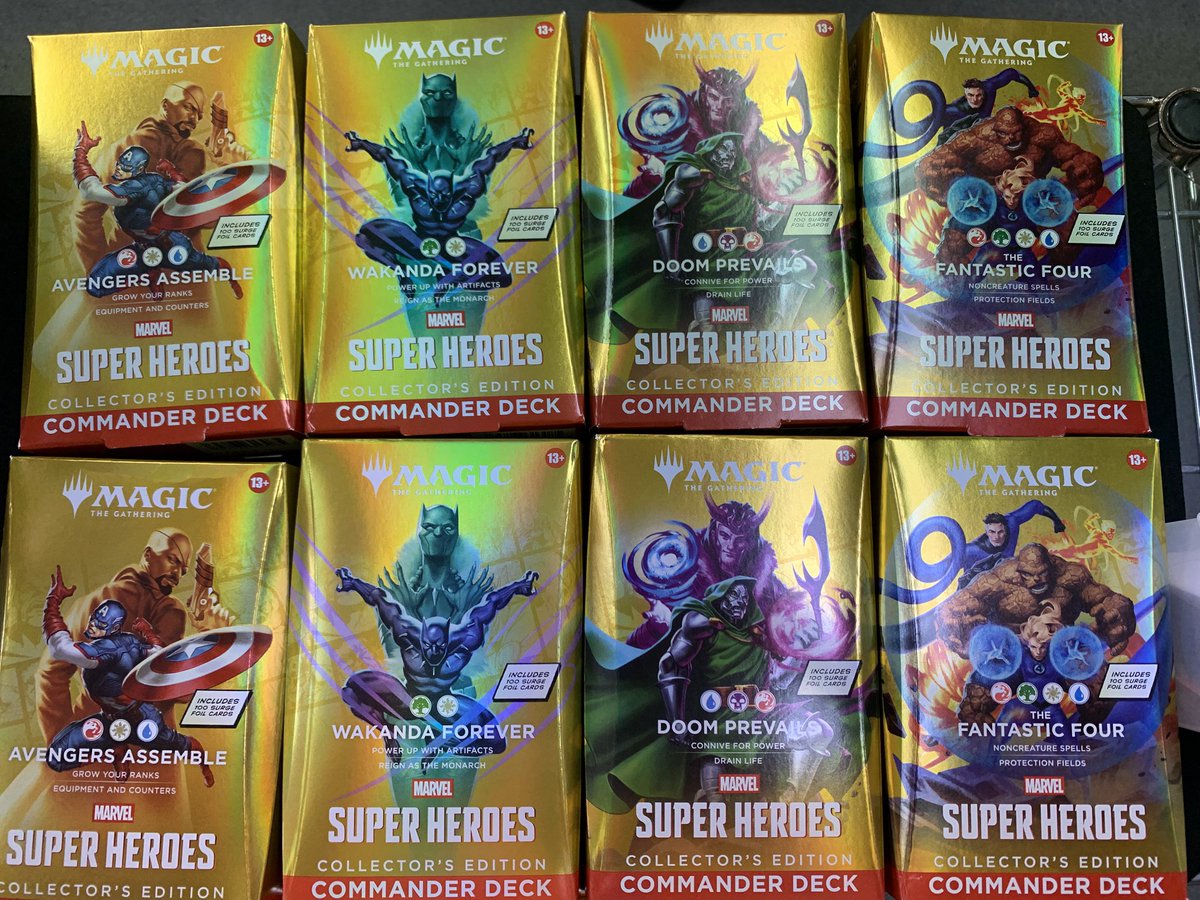 MTG 統率者デッキ（英語バージョン）フルホイルバージョンは全て在庫