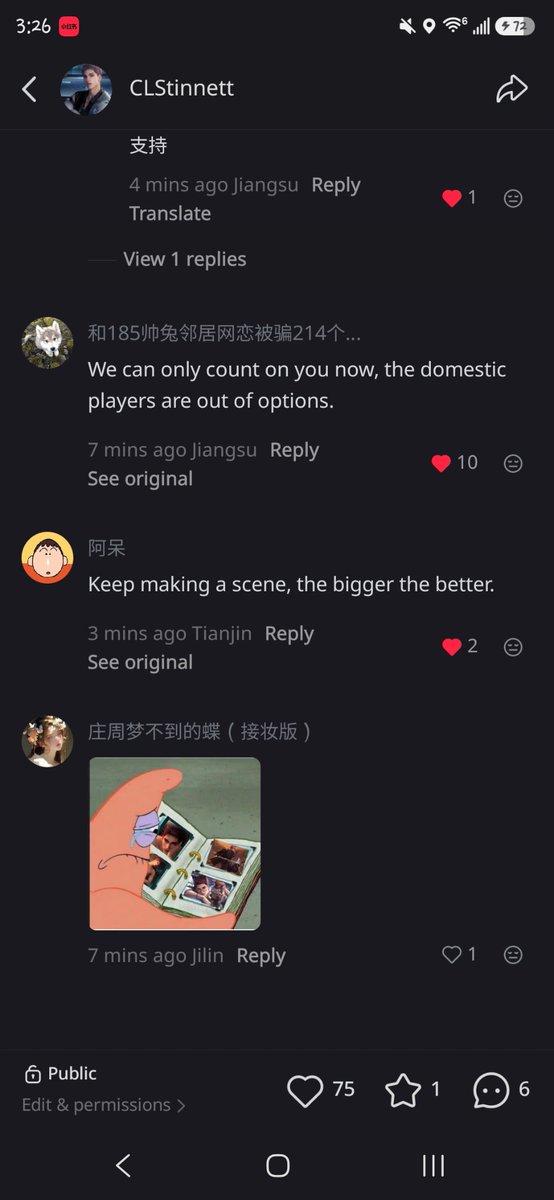 CL_Stinnett's tweet photo. MORE COMMENTS FROM CN VALKO SUPPORTERS THEY ARE DEPENDING ON GLOBAL TO SPEAK UP! https://t.co/g3zvj764ri