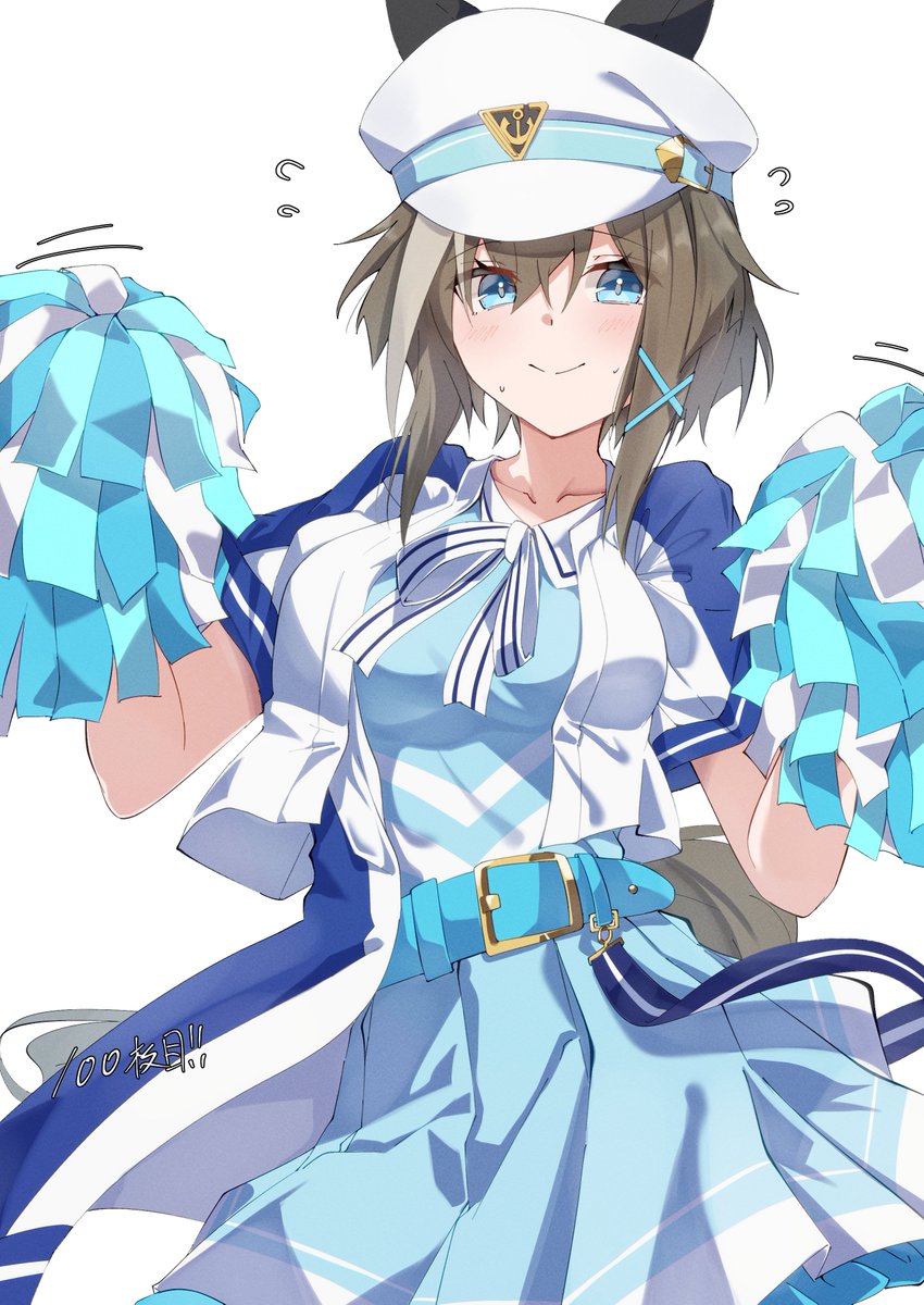 mikage0495's tweet photo. 100.チア衣装シュヴァち
(100日チャレンジ終了) https://t.co/iS8Mw0dtjl