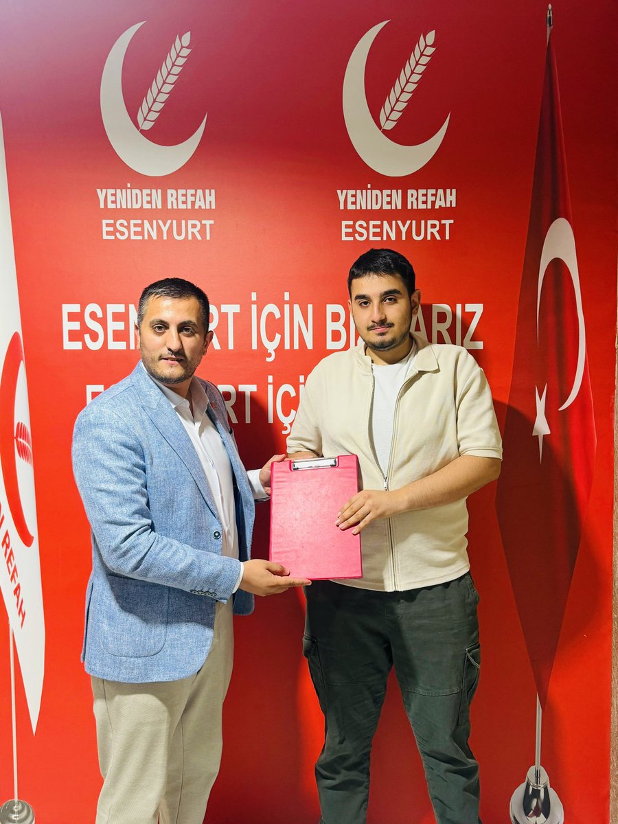 gencRefesenyurt's tweet photo. İlçe Gençlik Kolları Başkanımız Sn. Baran Şimşek’in tensipleriyle, STK ile İlişkiler Birim Başkanlığı görevine Sn. Haluk Nur Baki Tuzur atanmıştır.

Hayırlı olmasını temenni eder, muvaffakiyetler dileriz. https://t.co/WFFSNrl66U