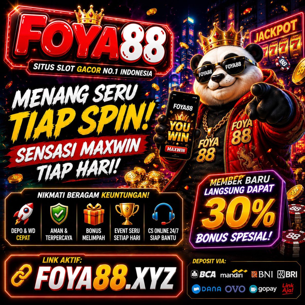 cryiseutal's tweet photo. 🚀 𝗦𝗟𝗢𝗧 𝗚𝗔𝗖𝗢𝗥 𝗛𝗔𝗥𝗜 𝗜𝗡𝗜
😱 Gila, sekali gas langsung berasa perlawanan nya 
🎰 Tantangan baru siap menguji kemampuanmu!
🎮 Permainan Menarik Cocok Menemani Hari mu
📌 CEK LINK ➜ https://t.co/Tkn1v7Pk6Y
Cipete https://t.co/V6U5vpUEF0