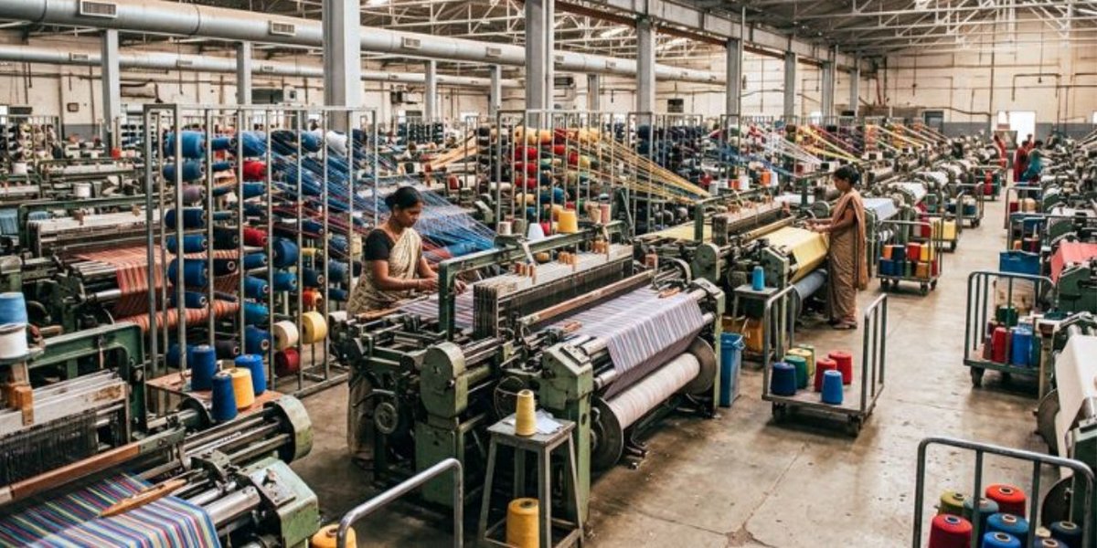 homefvc's tweet photo. 🧵⚖️ Namakkal authorities have warned powerloom units against producing textiles reserved for the handloom sector, stressing strict compliance with the Handlooms Reservation Act. 

Read More:- https://t.co/druSp5JQs3 

#Handloom #Powerloom #TextileIndustry #TamilNadu https://t.co/6Ljn1JjFbK
