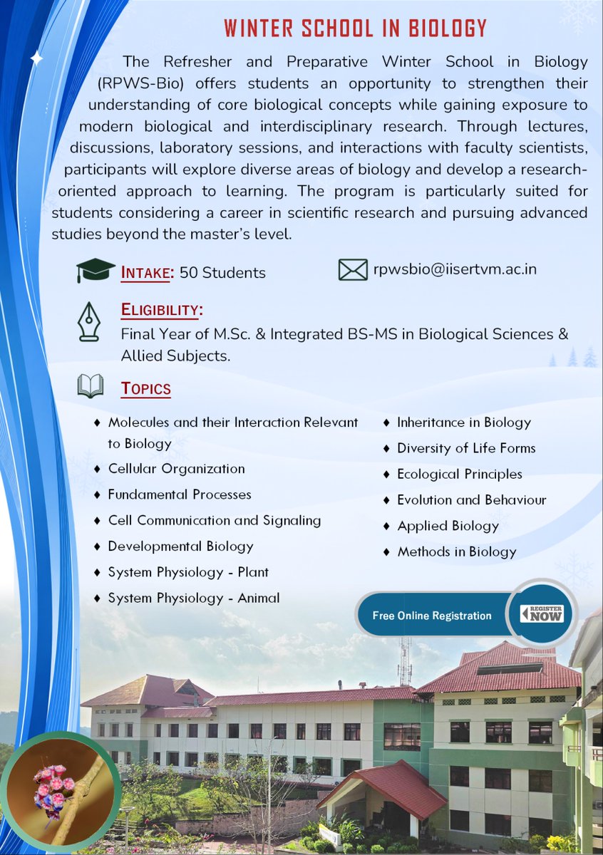 IISER Thiruvananthapuram tweet media
