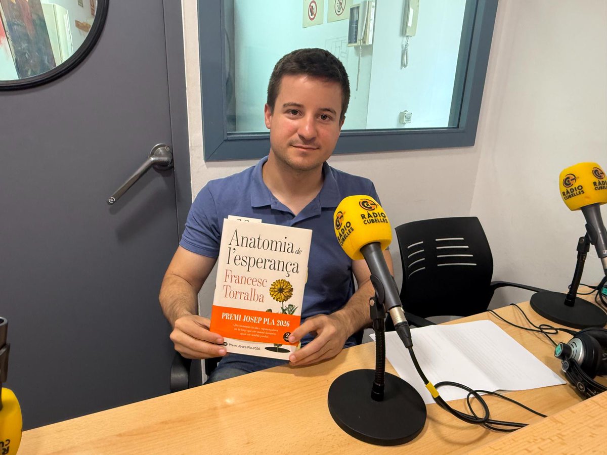 RCubelles's tweet photo. La biblioteca #Cubelles acull aquest dijous 9, a les 19.00 h, la presentació del llibre Anatomia de l’esperança, de @f_torralba, obra guardonada amb el Premi Josep Pla 2026. L’acte serà conduït per @RobertMonzonis.

Més informació a: https://t.co/aYbGKiLDz5 https://t.co/F68vTeTxZA