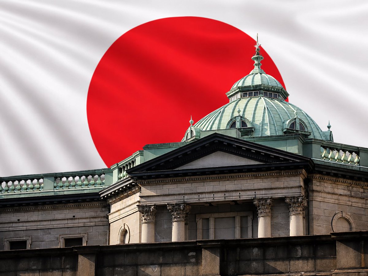 coinbureau's tweet photo. 🚨JUST IN: EX-BOJ OFFICIAL SAYS JAPAN MAY RAPIDLY HIKE RATES ABOVE 2% THIS YEAR

A former BOJ official warned Japan may speed up rate hikes to above 2% this year as the yen slides.

The BOJ’s current policy rate is 1%, its highest level since 1995, while the yen recently hit ¥162.84 per dollar, its weakest level in nearly 40 years.

Higher Japanese rates could support the yen, but they may also make borrowing more expensive and pressure global risk assets, including crypto.