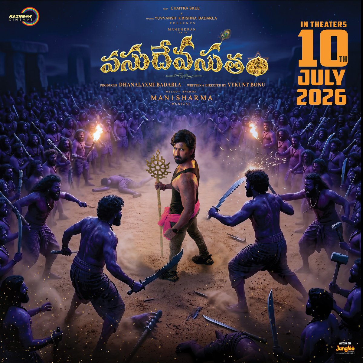 RajeevCo's tweet photo. The big screen is calling. The journey begins tomorrow. 🔥

Watch #VasudhevaSutham and experience every emotion, every mystery, and every moment the way it was meant to be seen from the 10th of July.

Book your tickets and watch it at your nearest theatres. See you at the cinemas! ❤️