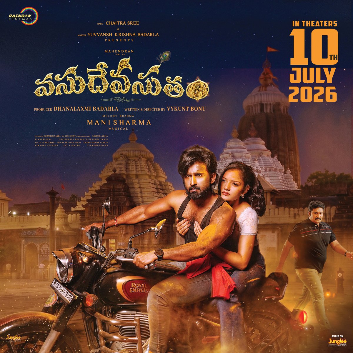RajeevCo's tweet photo. The big screen is calling. The journey begins tomorrow. 🔥

Watch #VasudhevaSutham and experience every emotion, every mystery, and every moment the way it was meant to be seen from the 10th of July.

Book your tickets and watch it at your nearest theatres. See you at the cinemas! ❤️