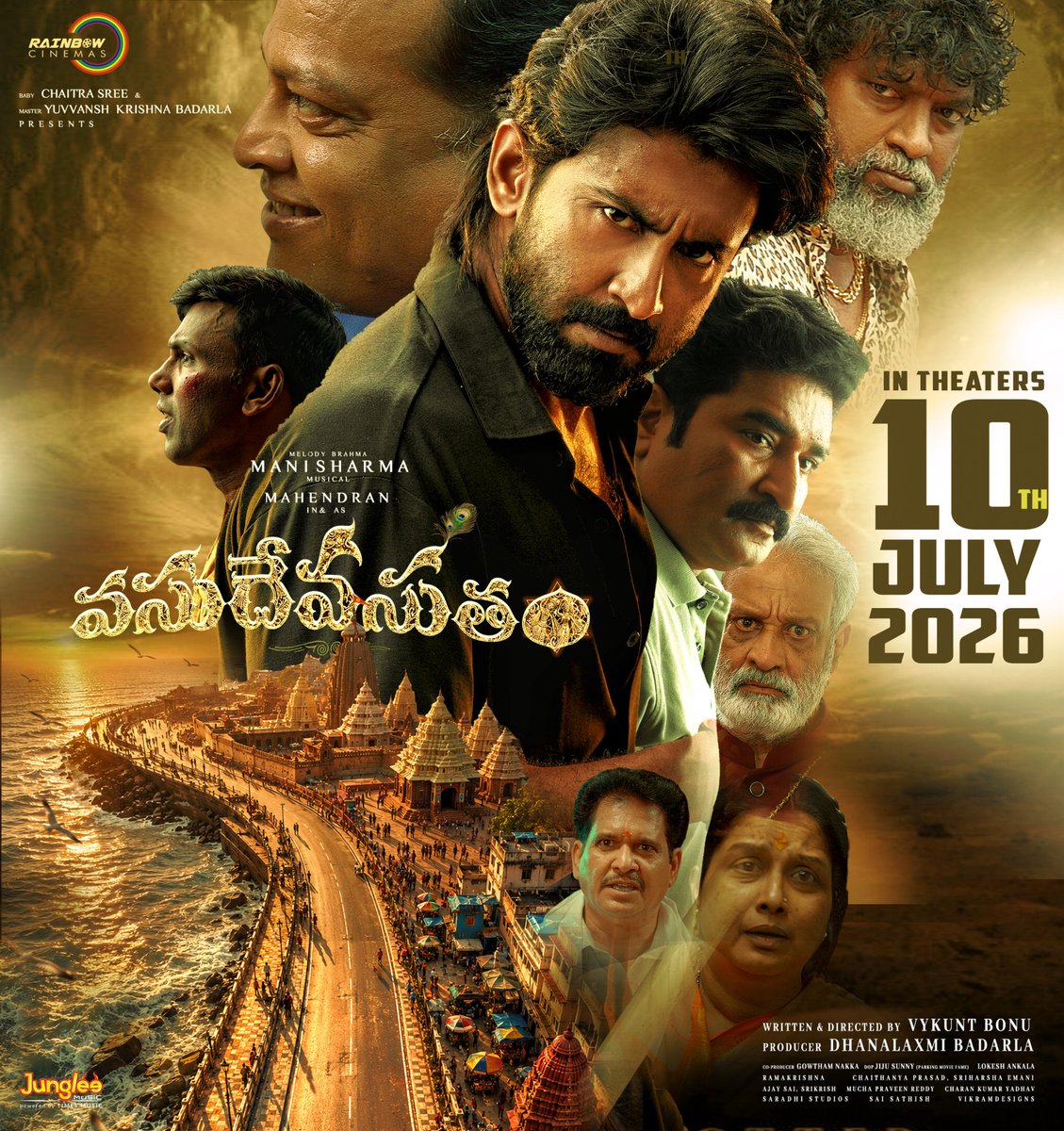 RajeevCo's tweet photo. The big screen is calling. The journey begins tomorrow. 🔥

Watch #VasudhevaSutham and experience every emotion, every mystery, and every moment the way it was meant to be seen from the 10th of July.

Book your tickets and watch it at your nearest theatres. See you at the cinemas! ❤️
