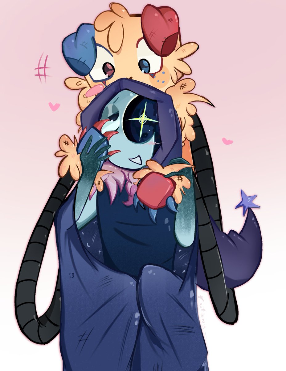 kut3n3's tweet photo. My back hurts 
#cosmiccuddles https://t.co/4oleaMXmJs