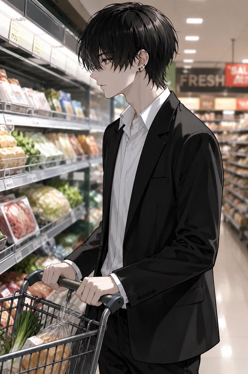 nimoswimming's tweet photo. #四飼AIイラスト 
夕飯どうする？ https://t.co/ZC68L4OEEK