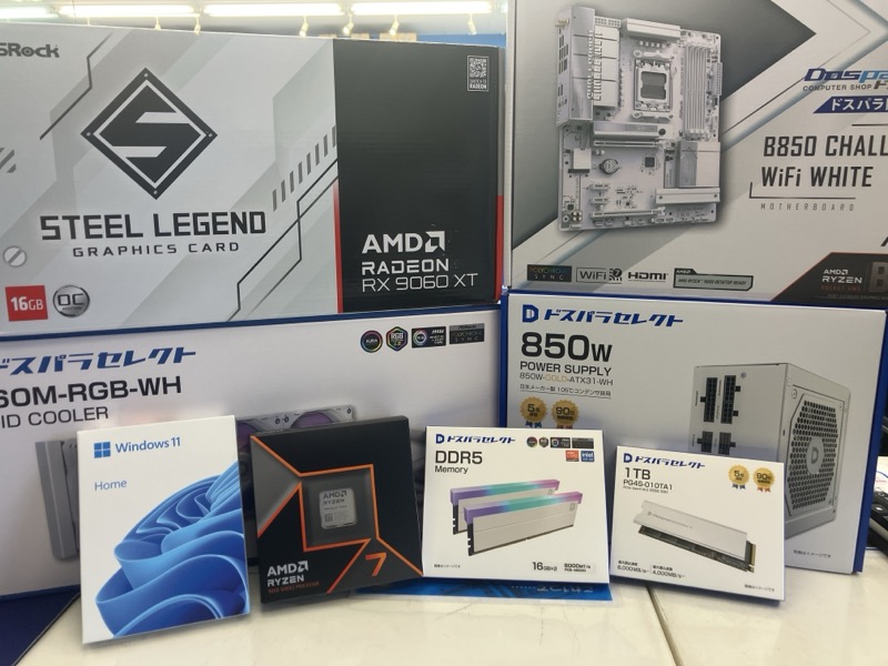 自作PCの組立代行をご依頼いただきました！ 今回もいつもの仲間たちが