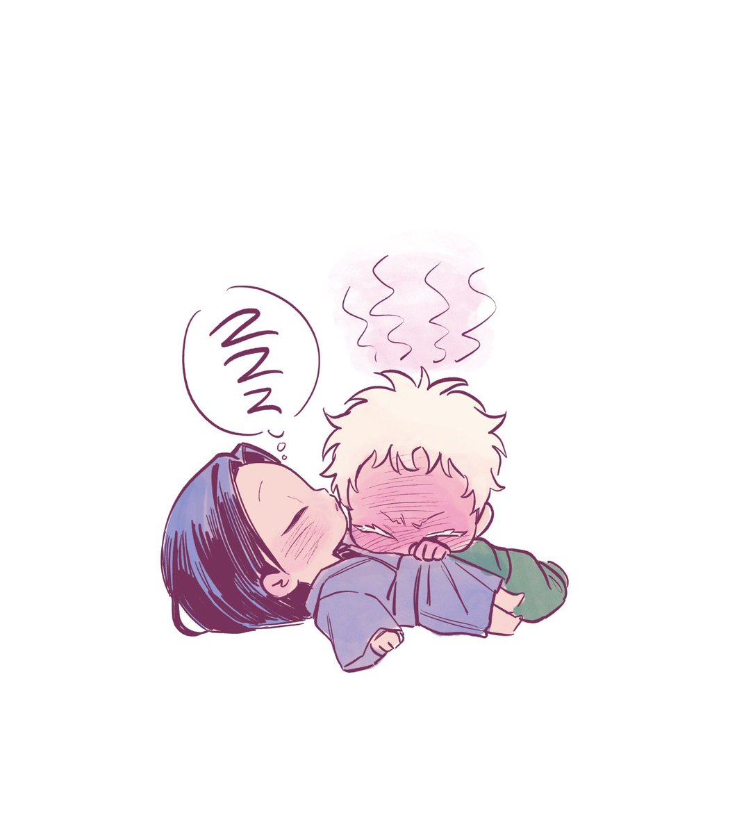 SleepyNonsense's tweet photo. He doesn’t know how to be normal around his crush, whoops

#五夏 #goge #satosugu https://t.co/tJQz4d6zUr