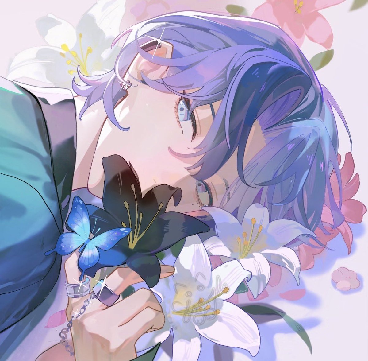 Mapllily's tweet photo. ┊        ┊       ┊      ♡           ┊
┊        ┊       ┊                ˚   ♡
┊        ┊       ♡       ₊             ⊹
🧡    ₊   ┊    .    
     ⊹    💙  彰冬  マドリリ
　ﾟ

*commission by me https://t.co/NTbT2Zg4XW