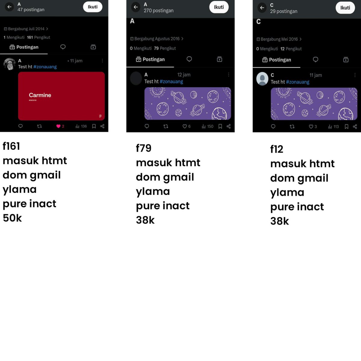 Feellingblues's tweet photo. @canarqy @pointibe Ini ka sisa f12, bisa test ulang https://t.co/8p1V0URWSp
