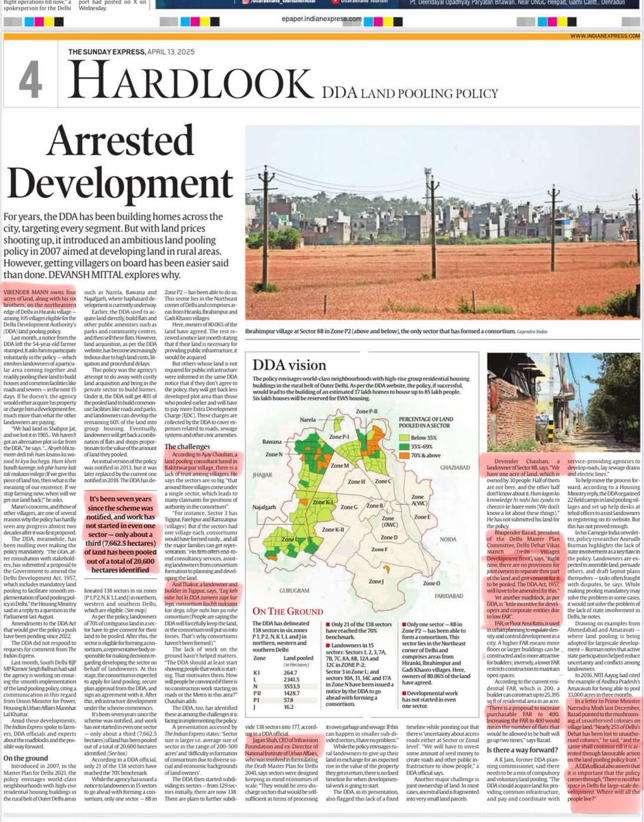DeepakD13029691's tweet photo. @narendramodi @AmitShah
@mlkhattar @gupta_rekha दिल्ली को घोषणाओं की नहीं
हिम्मत की कमी है।
❌ Delhi Master Plan 2041
❌ Farmer Friendly Land Pooling Policy reforms 
❌ GDA Policy
❌ Agriculture Circle Rate &amp; Mutation
फैसला लो या सच स्वीकार कीजिए #विकसित_दिल्ली का नारा #जुमला है https://t.co/dz8WXbhwrv
