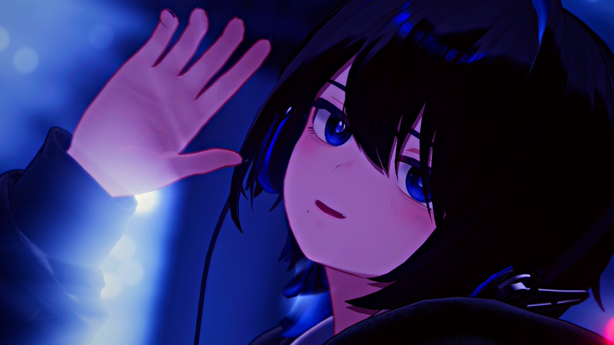 Knzk_ARUvrc's tweet photo. 夜風に誘われるように屋上へ向かう。
そこには、夜の静けさに溶け込むように
空を眺める彼女がいた。
気づいた彼女は小さく笑って、そっと手を差し伸べる。
「いつまでそこにいるの? こっち、一緒に見よう。
綺麗だよ、空。
流れ星、見逃しちゃうよ。」
#Toah3D #Toah https://t.co/zjykEWvjkn
