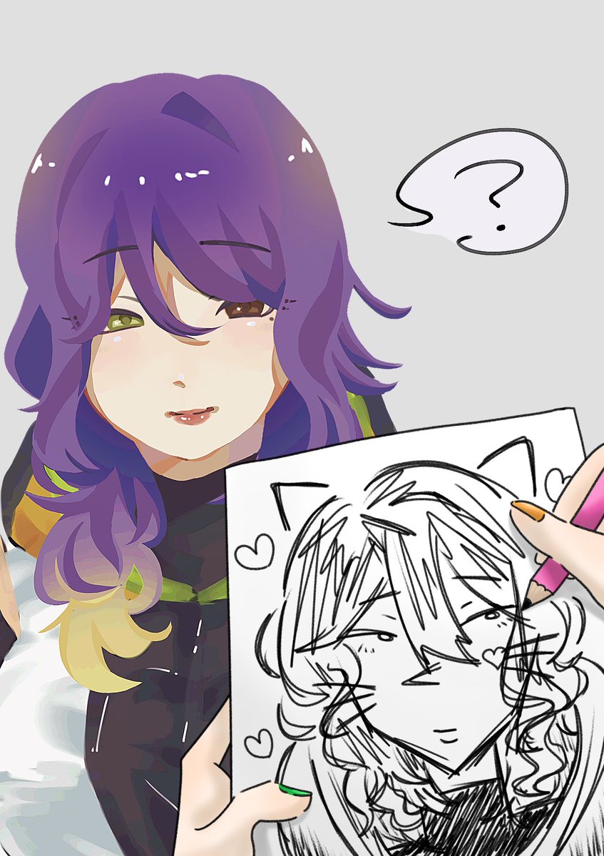 gn_sia_AC's tweet photo. ＳＱちゃんの似顔絵教室☆

※ﾄﾚｽ素材使用してます❕ https://t.co/BxpM70ti8P
