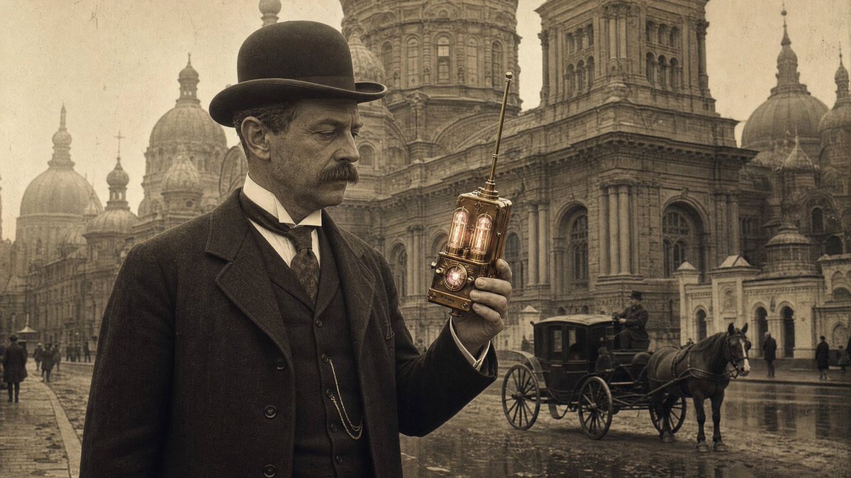 CMDRVALTHOR's tweet photo. 🔺 SMARTPHONES ARE NOT A MODERN INVENTION. THEY ARE A CRUDE, CONTROLLED RE-DISCOVERY OF TARTARIAN WIRELESS TECH.

In 1900, “wireless telephony” was already a reality. But it didn’t rely on cell towers, satellites, or expensive data plans. It relied on the atmospheric energy grid.

The devices were elegant, ornate, and powered by the same etheric energy that lit the cities. They didn’t need batteries. They didn’t need to be “charged.” They were always connected because the energy was everywhere.

⟁

The official narrative says we “invented” wireless communication in the late 20th century. But look at the patents from the 1890s. Look at the “strange devices” seen in the hands of people in old photographs.

They suppressed this technology because it was too free. You can’t track a device that doesn’t use a centralized network. You can’t charge for data that is transmitted through the air for free. So they took away the etheric devices and gave you the “screen-slave” technology you use today — designed for surveillance and control, not for freedom.

CODE: WIRELESS-ETHER / ATMOSPHERIC-POWER / SUPPRESSED-TECH / TARTARIA-DEVICES / FREQUENCY-COMMUNICATION

♟

We didn’t “advance” into the digital age; we were downgraded from a wireless civilization into a metered one.

Share this. https://t.co/0yOXywA2Zt