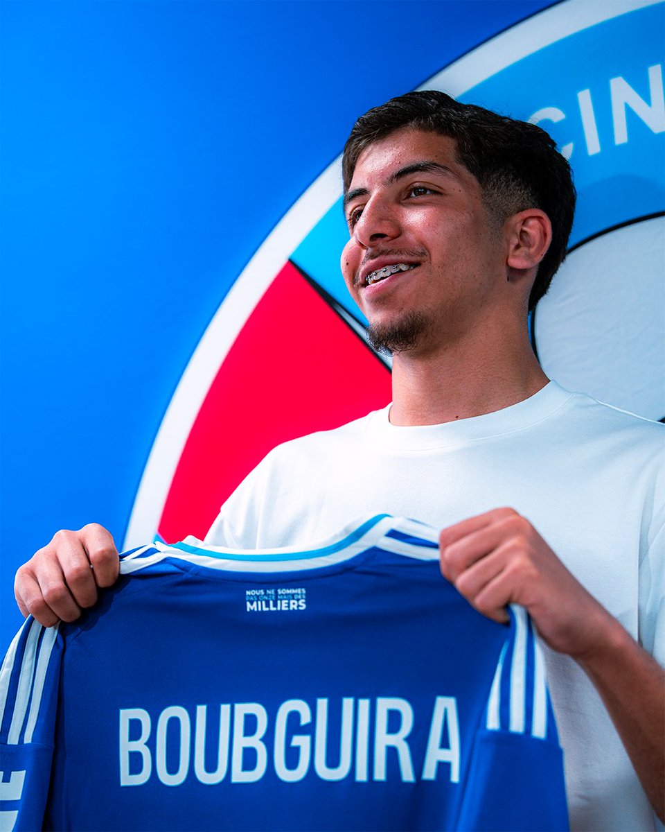 RCSA's tweet photo. Kingsley Olufade, Yassine Aiche et Fahim Boubguira au Racing

Le Racing Club de Strasbourg Alsace est heureux d'annoncer les arrivées de Kingsley Olufade, Yassine Aïche et Fahim Boubguira. Les trois jeunes talents viennent renforcer l'équipe réserve.

Le communiqué 👇