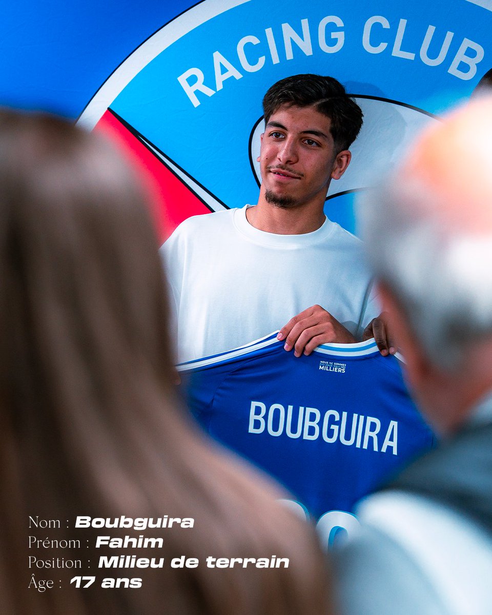 RCSA's tweet photo. Kingsley Olufade, Yassine Aiche et Fahim Boubguira au Racing

Le Racing Club de Strasbourg Alsace est heureux d'annoncer les arrivées de Kingsley Olufade, Yassine Aïche et Fahim Boubguira. Les trois jeunes talents viennent renforcer l'équipe réserve.

Le communiqué 👇