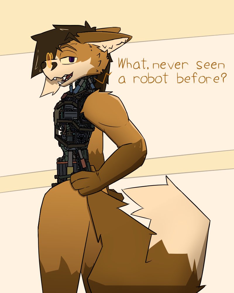 aLeeOrSomething's tweet photo. more people sould draw robots like this i think. (Or get robots drawn like this.) https://t.co/Jr0yzbMGG3