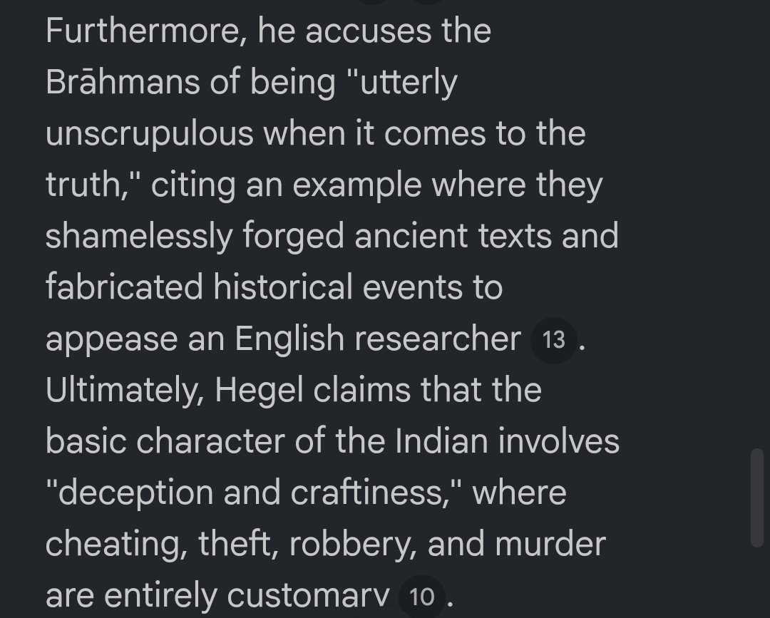 wojtek_jk72mtk's tweet photo. Hegel had some very extreme opinion on india. You would think it's written by some seething white supremacist on 4chan or twitter but no it's actually hegel. https://t.co/xElvD6jFCv
