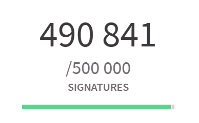 FahdouMarconi's tweet photo. Moins de 10K signatures et on atteint l'objectif 🙏

➡️ https://t.co/XaahvdmQaS https://t.co/L6W0jiTUHp