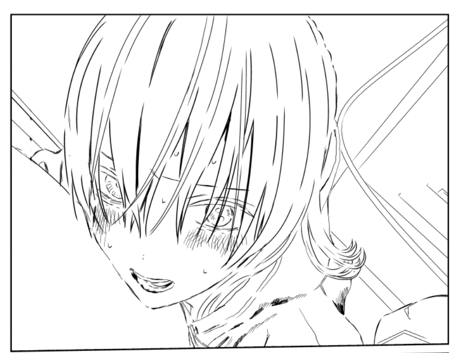 8話前編のもう一つのお気に入りのコマ。 