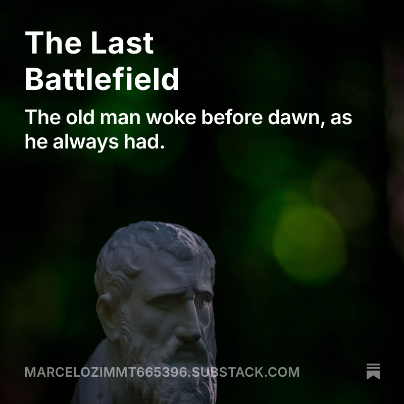 marceloz28's tweet photo. Wrote something on #substack I hope you enjoy it
The Last Battlefield https://t.co/wrPPJgIqoF https://t.co/7e4bPNKz04
