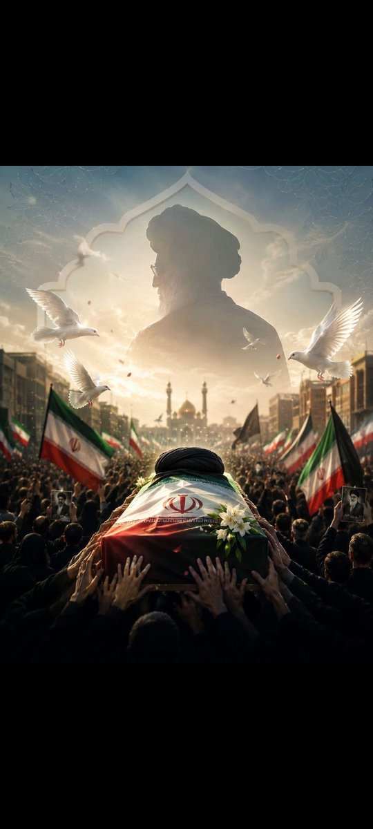 Mitra87188730's tweet photo. رهبر شهید امروز میلیون‌ها نفر برای دخیل بستن به تابوت بهشتی‌ات از گوشه و کنار جهان آمده‌اند تا بگویند حب تو فراتر از مرزهاست آمده‌اند تا ثابت کنند بعضی نام‌ها، وطن ندارند و بعضی صداها، در یک جغرافیا جا نمی‌گیرند
#باید_برخاست
#منادی_بعثت https://t.co/CAqtUTgP0A