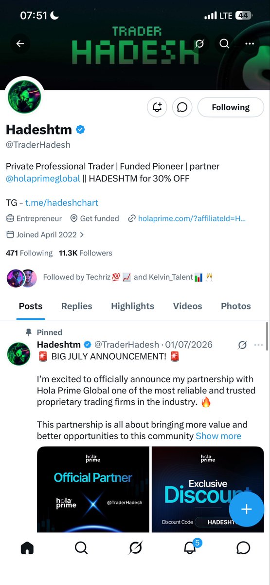 ThatswingTrada's tweet photo. @tonysnip3r @ShashtradesGC @fundingpips Done https://t.co/3jo0NUrNhb