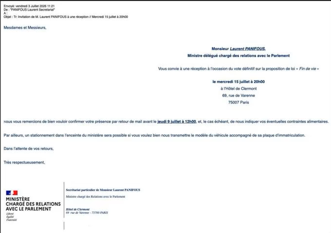 contribuables's tweet photo. 🥂 Le CESE voulait trinquer à l'euthanasie... avec VOTRE argent !!

Vouloir fêter une loi et lancer les invitations avant même son adoption définitive : il fallait oser !

Cocktail de célébration, déplacements et hébergements financés par les contribuables.

Face au tollé, le ministre a finalement reporté la réception.

Plus de 50 M€ par an... pour ça !

👉 Retrouvez notre article : https://t.co/zwNzTmuuLB

#CESE #ArgentPublic #Gaspillage #FinancesPubliques