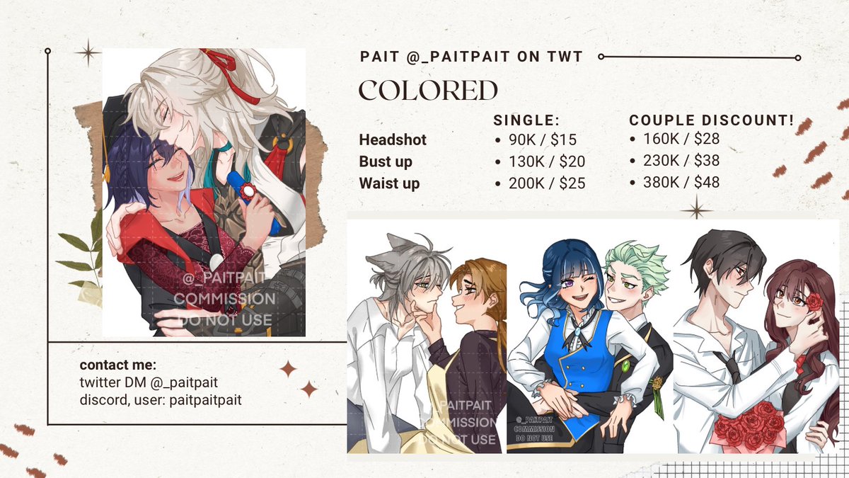 _paitpait's tweet photo. [❤️ and 🔄 are appreciated!]

hii im opening july comms for both local and international ,, please do dm me if you're interested.. tyia ><🙏

#vgencomms #commissionopen https://t.co/WsPgCeVGHz