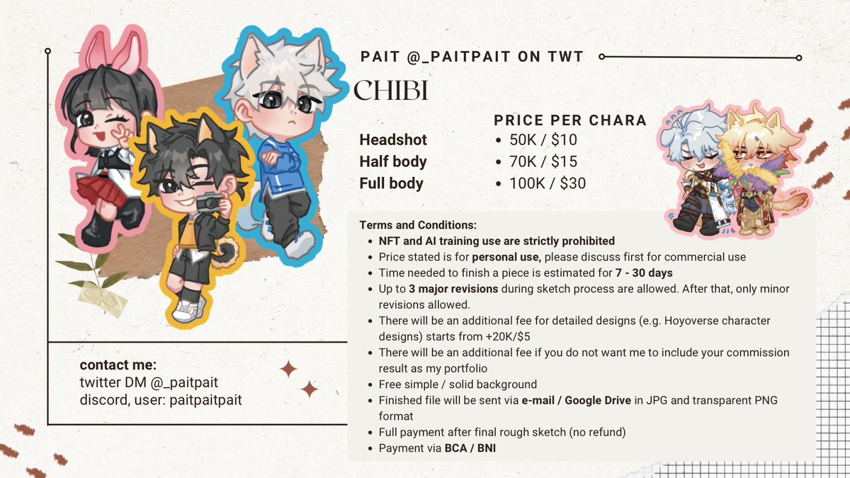 _paitpait's tweet photo. [❤️ and 🔄 are appreciated!]

hii im opening july comms for both local and international ,, please do dm me if you're interested.. tyia ><🙏

#vgencomms #commissionopen https://t.co/WsPgCeVGHz