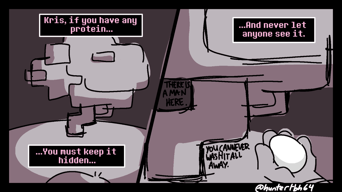 huntertbh64's tweet photo. i was genuinely bullshitting thru a lot of this and rushing but ...
regarding that new dialogue ..

(1/2) https://t.co/iG4IZ9ql17