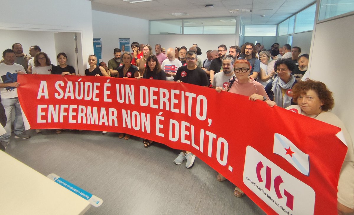 galizaCIG's tweet photo. 📌A CIG-Saúde denuncia que Feijóo confirma a estratexia do PP para criminalizar as baixas

👉A central sindical acusa o líder da oposición española de atacar a sanidade pública

ℹ️ https://t.co/8XoaEpPuOJ

#sanidade #sanidadepública #baixas #feijóo https://t.co/jKrqboCqBx
